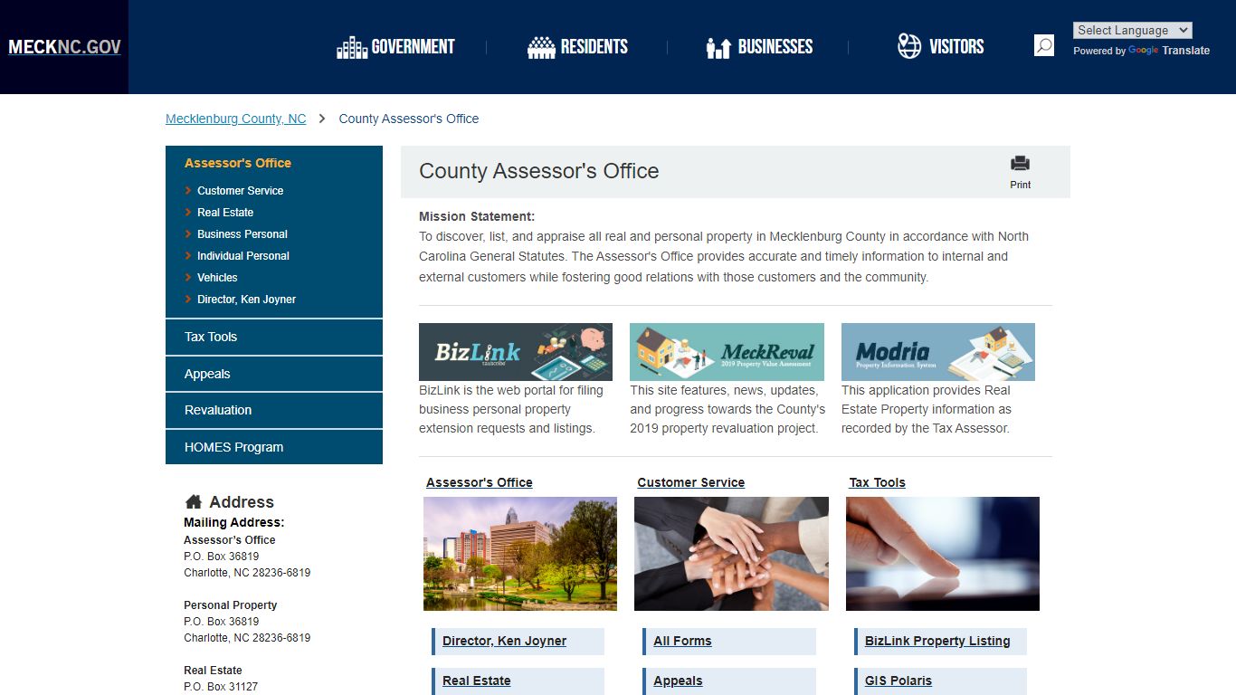 County Assessor's Office - mecknc.gov